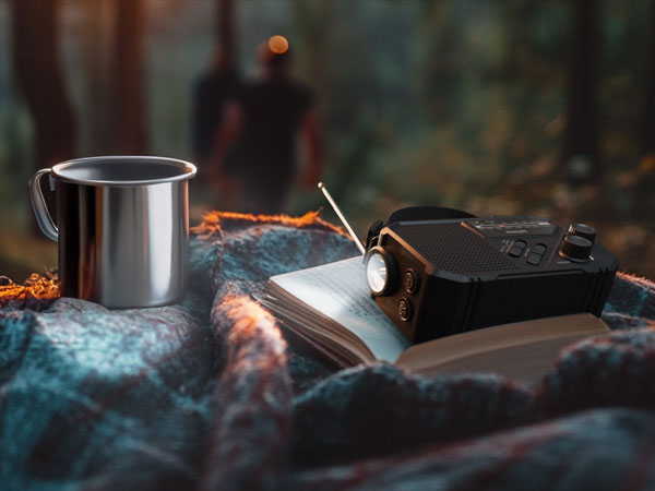 Portable flashlight of Philips radios