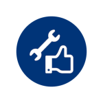 Reduced maintenance icon